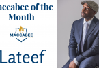 Maccabee of the Month Lateef