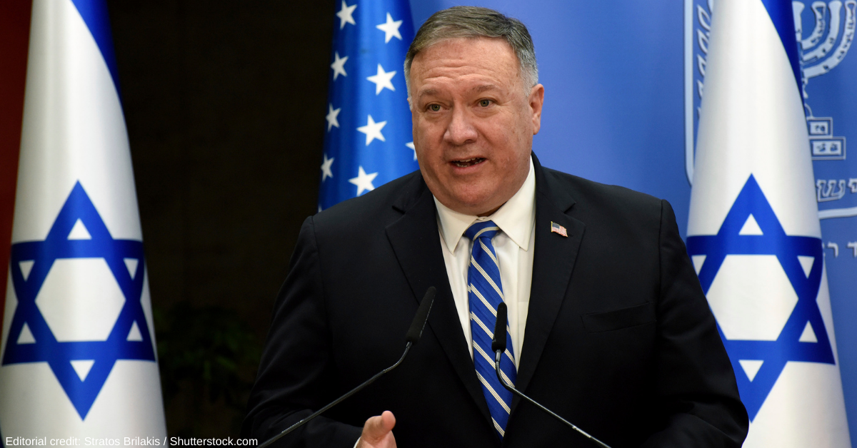 Pompeo - US to recognize BDS movement as Antisemitic